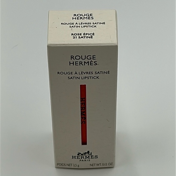 2423- Hermès Rose Èpicè 21 Satinè NWT - Picture 7 of 7